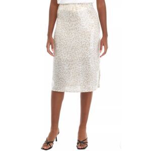 Vince Camuto Sequin Animal Print Skirt Women’s Size Medium Clay Daisy Daze Party